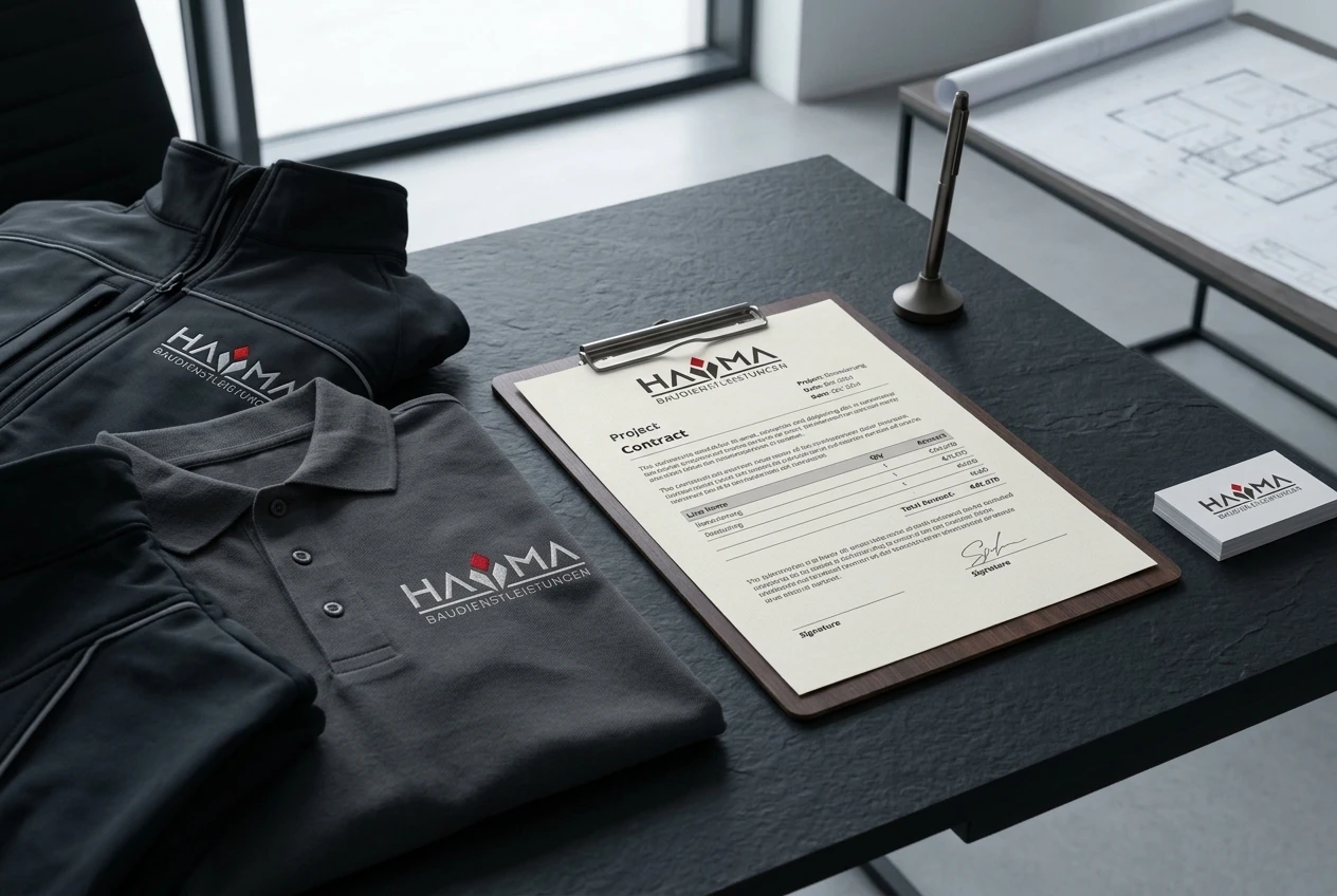 HAYMA Baudienstleistungen Logo & Corporate Design