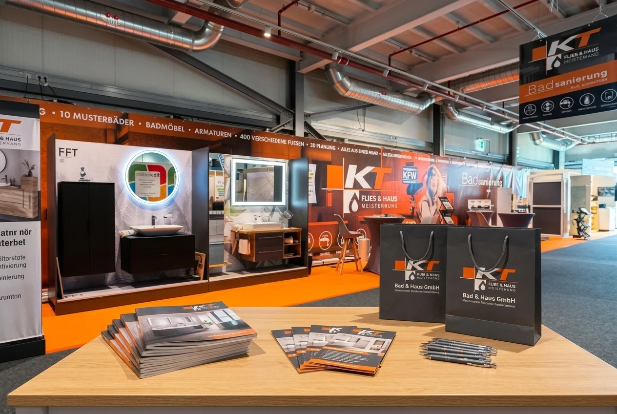 KT Bad & Haus GmbH Messestand