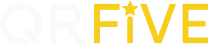 QRfive Logo - Light variant