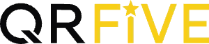 QRfive Logo - Dark variant