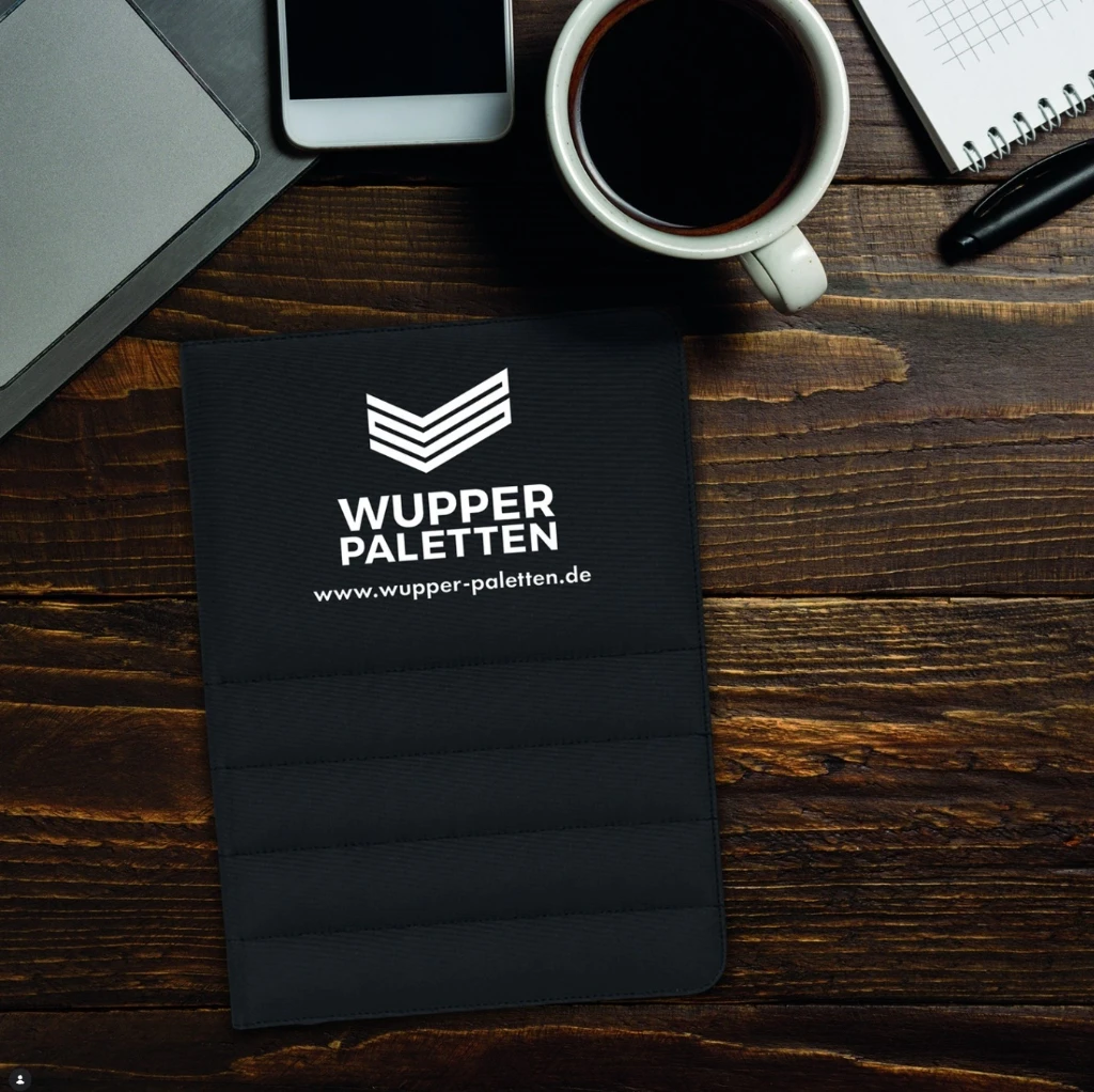 Wupper Paletten personalisierte Notizbücher